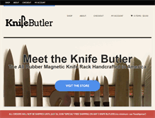 Tablet Screenshot of knifebutler.com